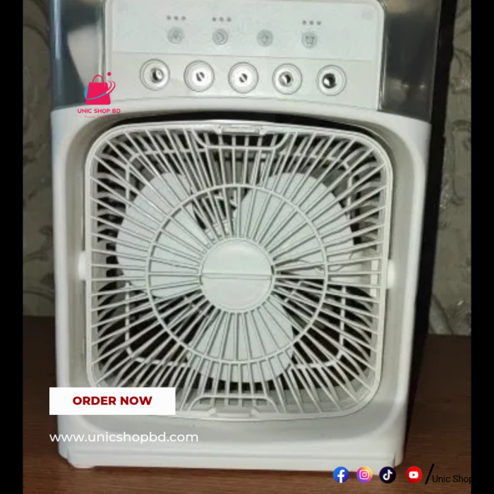 GearUP Air Cooler Fan With Mist Flow