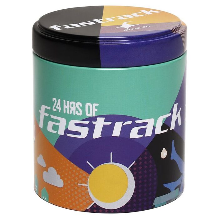 Fastrack NS3099SL02 Leather Strap Watch