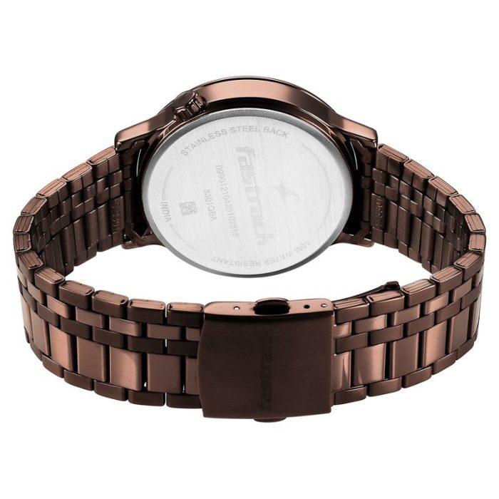 Fastrack NS3301QM01 & NS3301QM02 Exuberant Quartz Multifunction Dial Stainless Steel Strap Watch