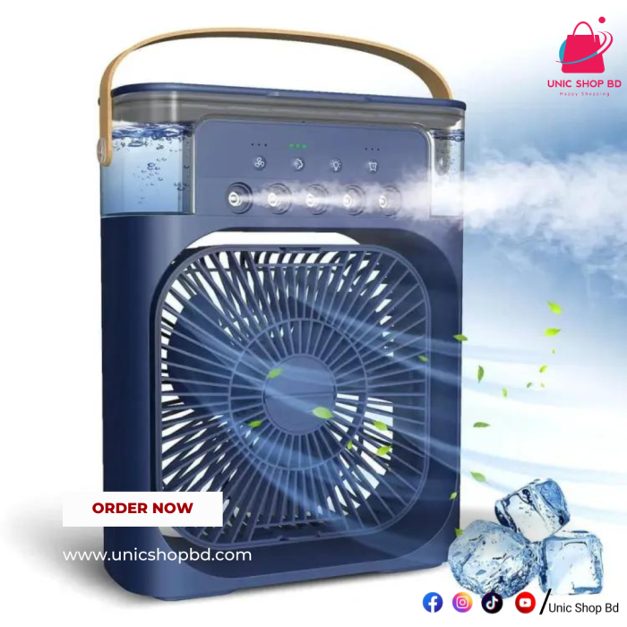 GearUP Air Cooler Fan With Mist Flow