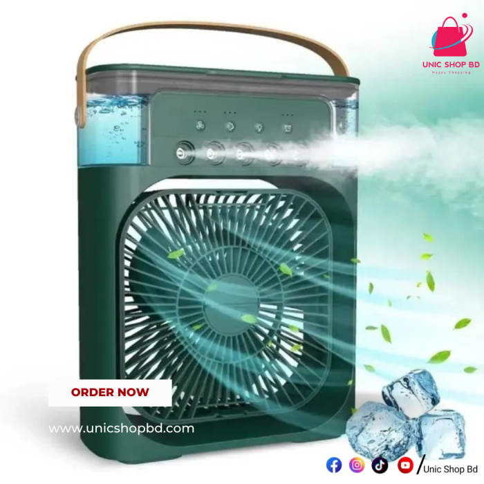 GearUP Air Cooler Fan With Mist Flow