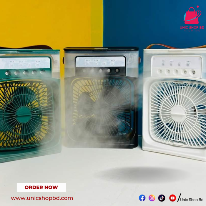 GearUP Air Cooler Fan With Mist Flow
