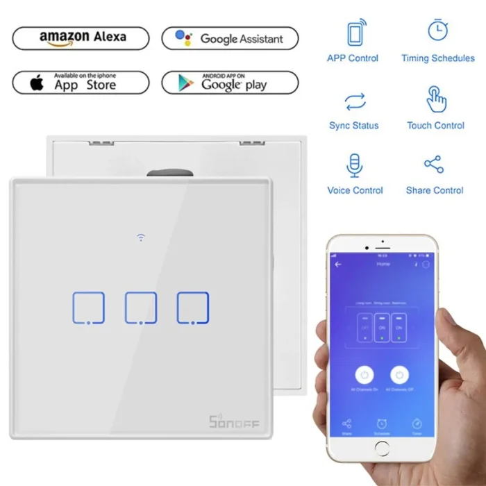 SONOFF WiFi Smart Wall Touch Switch