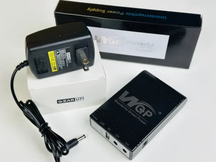 WGP mini UPS + GearUp Adapter Combo Pack in Bangladesh