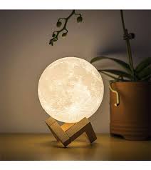 Rechargeable 3D Moon Lamp