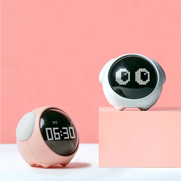 Xiaomi Cute Expression Alarm Clock with Light
