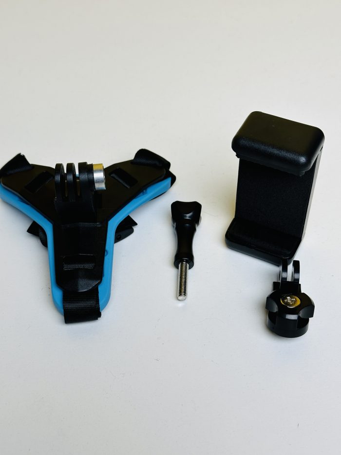 Helmet Chin Mount With Mobile Holder