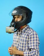 Helmet Chin Mount With Mobile Holder