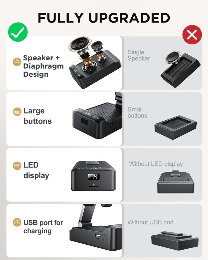 JR-MH01 3-in-1 Multifunctional Wireless Speak