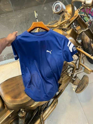 Mesh Half Sleeve T-Shirt For Men