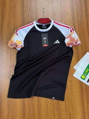 Mesh Half Sleeve T-Shirt For Men