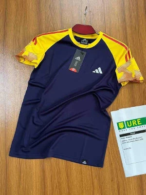 Mesh Half Sleeve T-Shirt For Men