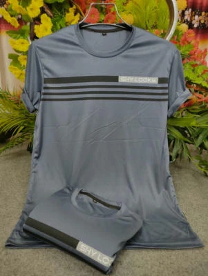 Mesh Half Sleeve T-Shirt For Men