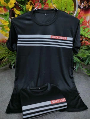 Mesh Half Sleeve T-Shirt For Men