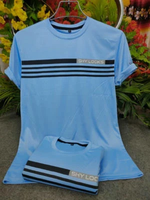 Mesh Half Sleeve T-Shirt For Men