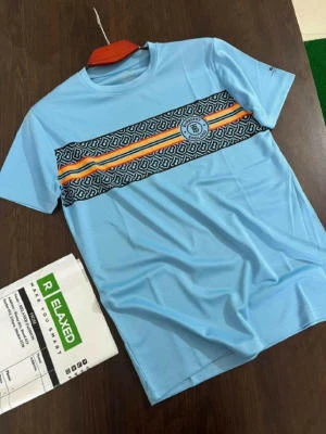 Mesh Half Sleeve T-Shirt For Men