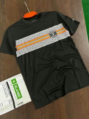 Mesh Half Sleeve T-Shirt For Men