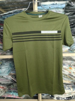 Mesh Half Sleeve T-Shirt For Men