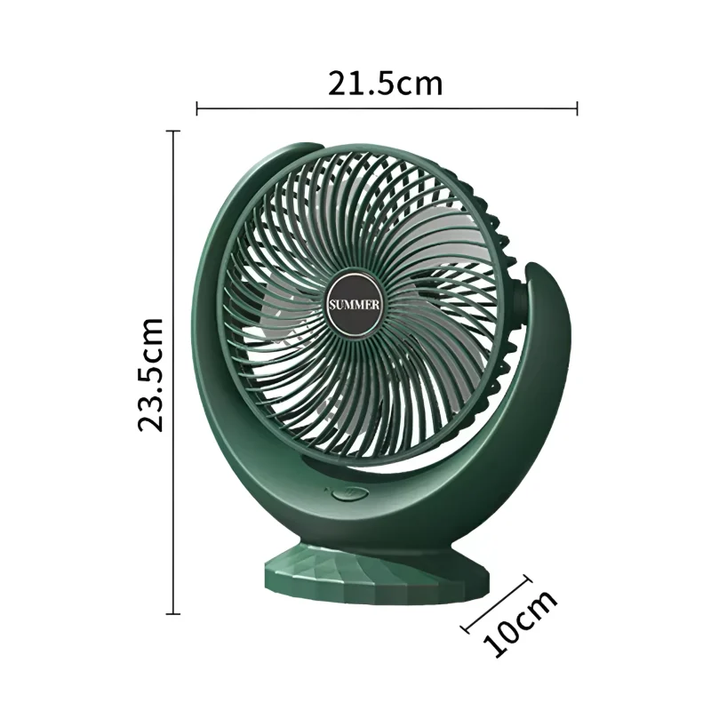 INDIANA Multifunctional Desktop Fan (IRF-881B) - Baby-Safe & Portable | DROPSHOP.COM.BD Stay cool and comfortable anywhere with the INDIANA IRF-881B Multifunctional Desktop Fan, now available in Bangladesh at DROPSHOP.COM.BD! This versatile USB rechargeable fan is perfect for babies, offices, cars, and outdoor use, offering a blend of safety, convenience, and efficiency. Enjoy unbeatable prices and top-notch customer service when you shop with us! Key Features: Baby-Friendly Design: Safely attaches to strollers and cribs, providing gentle airflow for your little one. 3-Speed Wind Adjustment: Choose from natural wind, sleep wind, and normal wind for personalized comfort. USB Rechargeable: Conveniently charge via mobile phone chargers, power banks, car chargers, and computers. Timing Function (2-8 Hours): Set the timer to save energy and enjoy uninterrupted cooling. Ultra-Quiet Brushless Motor (≤40dB): Ensures a peaceful environment for sleep or work. 360° Adjustable Head: Wide oscillation for comprehensive cooling coverage. Portable & Lightweight: Compact and easy to carry, ideal for any setting. Multi-gear Adjustment: Customize your cooling experience with multiple wind settings. Energy Efficient (1.5W): Low power consumption for cost-effective operation. Specifications: Product Name: INDIANA IRF-881B Multifunctional Desktop Fan Material: Durable ABS + Plastic Fan Type: USB Fan Number of Blades: 5 Speed Levels: 3 (Natural, Sleep, Normal) Timing: 2-8 Hours Noise Level: ≤ 40dB Rated Voltage: 5V Rated Power: 1.5W Motor: Brushless Power Supply: USB Rechargeable Battery: 1200mAh Lithium Battery Head Movement: 360° Shaking Cooling Type: Single Cooling Benefits & Usability: Safe for Babies: Gentle airflow for strollers and cribs. Versatile Use: Perfect for offices, bedrooms, cars, and outdoor activities. Quiet Operation: Ideal for sleep and work environments. Energy Efficient: Low power consumption for cost savings. Portable & Rechargeable: Easy to carry and charge on the go. Simple Controls: Easy button operation for speed and power. Wide Cooling Area: 360° adjustable head for optimal airflow. Why Choose the INDIANA IRF-881B? This multifunctional fan is your all-in-one cooling solution. Whether you need a baby fan, an office desk fan, a car seat fan, or a portable travel fan, the INDIANA IRF-881B delivers. Its USB charging, eco-friendly design, and 360° adjustable head make it a must-have for anyone seeking comfort and convenience. Packaging Includes: 1 x INDIANA IRF-881B Multifunctional Desktop Fan 1 x USB Charging Cable 1 x User Manual Order your INDIANA IRF-881B Multifunctional Desktop Fan today from DROPSHOP.COM.BD and enjoy superior cooling with unbeatable prices and excellent customer service in Bangladesh! Keywords: INDIANA IRF-881B, Multifunctional Desktop Fan, USB Fan Bangladesh, Baby Fan, Portable Fan, Rechargeable Fan, Quiet Fan, 360° Fan, DROPSHOP.COM.BD, Bangladesh Online Shopping, Best Fan Price Bangladesh.