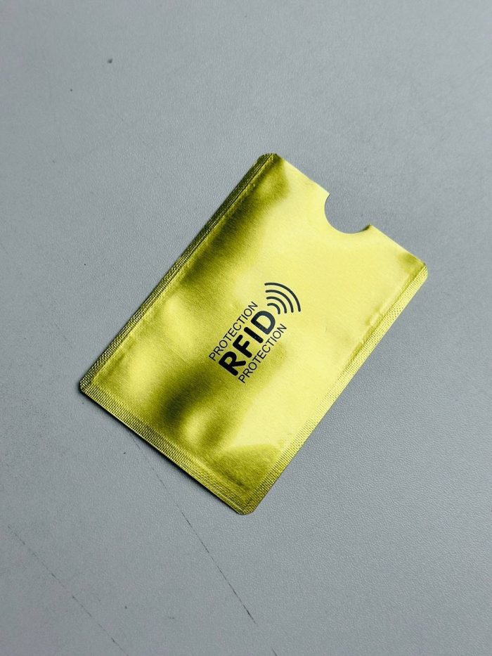 Anti Rfid Card Holder NFC Blocking Reader Case Protection Aluminium