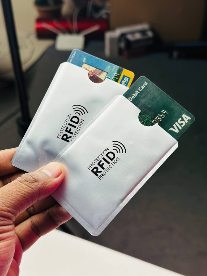 Anti Rfid Card Holder NFC Blocking Reader Case Protection Aluminium