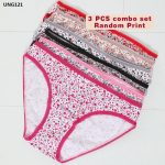 Multi Color Cotton panties For Women (3 Piece)