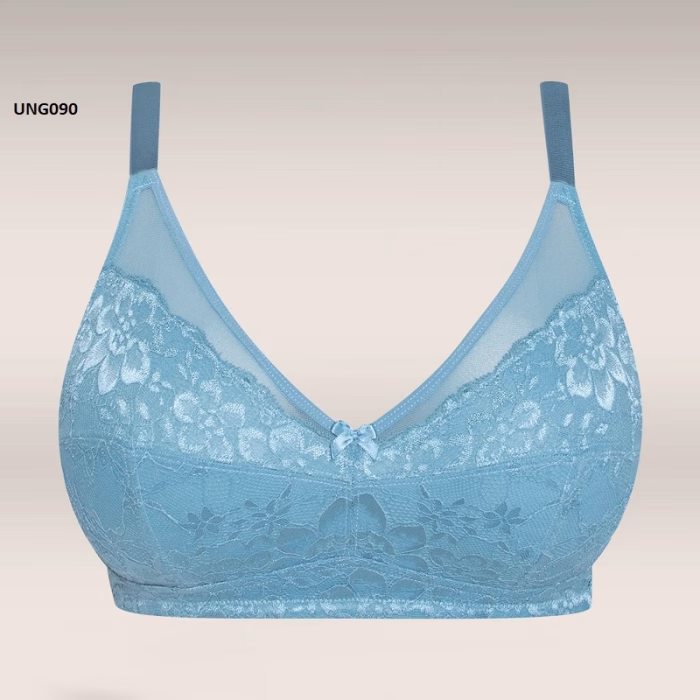 Lace Non-Wired Non-Padded Bra For Women's
