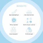 Pond's Super Light Gel Moisturiser, Oil-Free Moisturiser, 25g