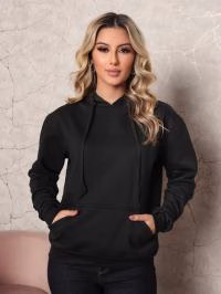 Solid Color Ladies Hoodie