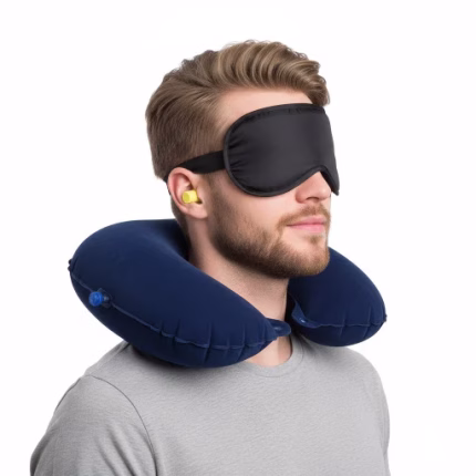 Travel Selection 3 In 1 - Neck Pillow, Eye Cover, Earplug