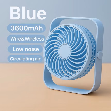 RTAKO D06 Desktop Dual-Layer Circulating Fan