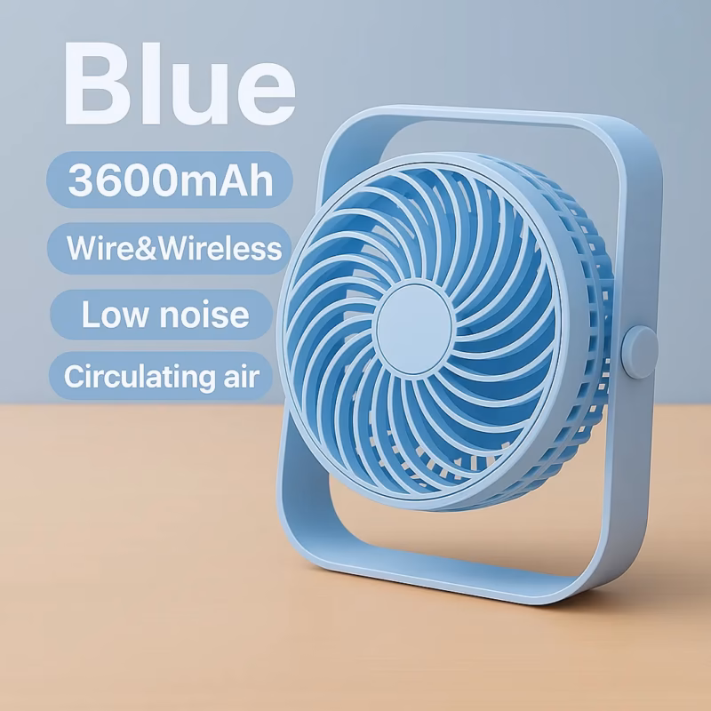 RTAKO D06 Desktop Dual-Layer Circulating Fan