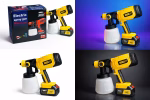 GearUP Rechargeable Cordless Paint Spray Machine