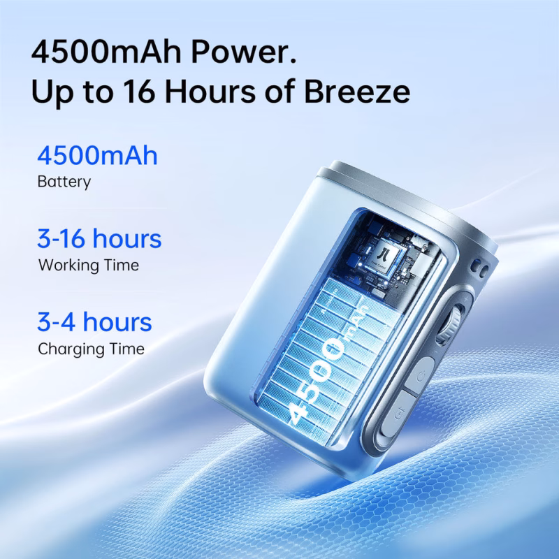 JISULIFE Neck Fan Life5