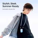 JISULIFE Neck Fan Life5