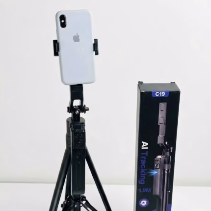 C19 AI Face Tracking Selfie Stick Tripod