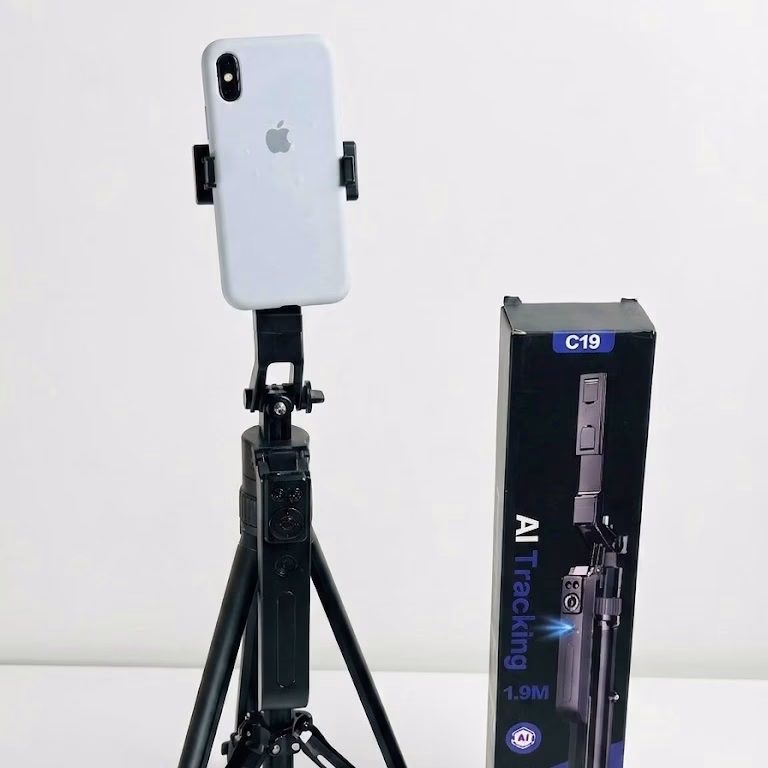 C19 AI Face Tracking Selfie Stick Tripod