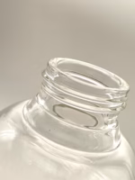 H2O Borosilicate Glass Water Bottle