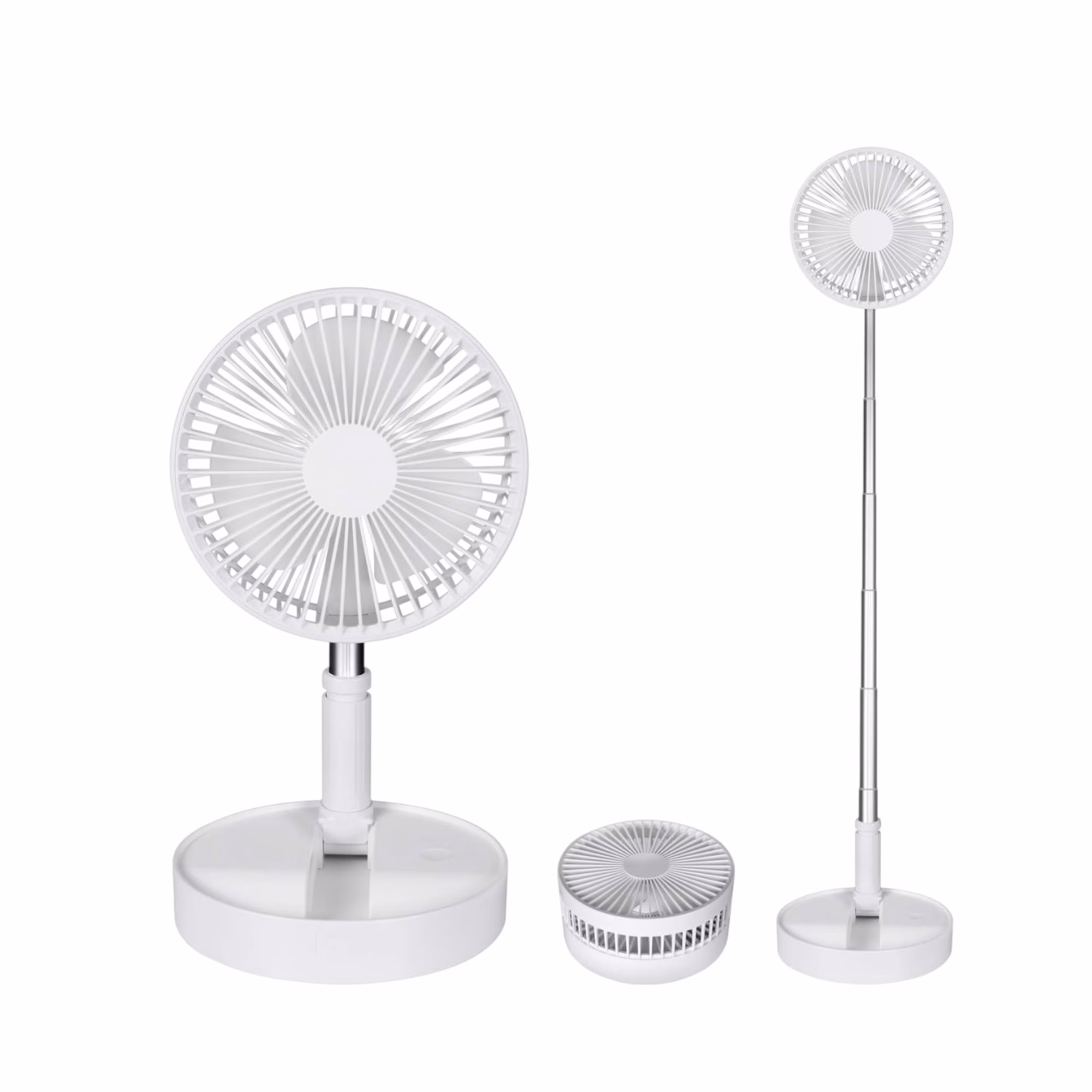 61L8pnMF2DL-Photoroom P30 Rechargeable 12 Inch Folding Desk Fan – 10800mAh