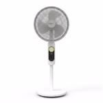 GearUP Premium Series Rechargeable BLDC Solar Stand Fan (AC+DC) – 25W Solar Panel Included