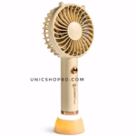 JYSUPER JY-2320 Portable Handheld Mini Fan with Integrated LED light