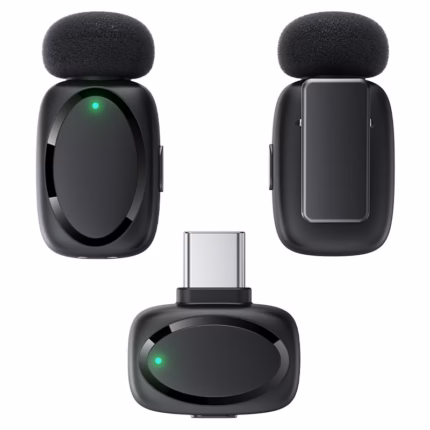 Acefast R2 Wireless Lavalier Microphone – Dual Mic