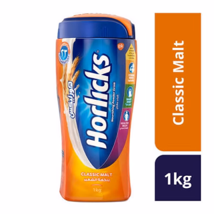 Horlicks Classic Malt Nourishing Health and Nutrition Drink 1kg