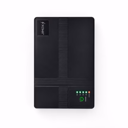 JIMOX JM-01 Multi-Output Mini UPS for Router & ONU (10400mAh, Fast Charging