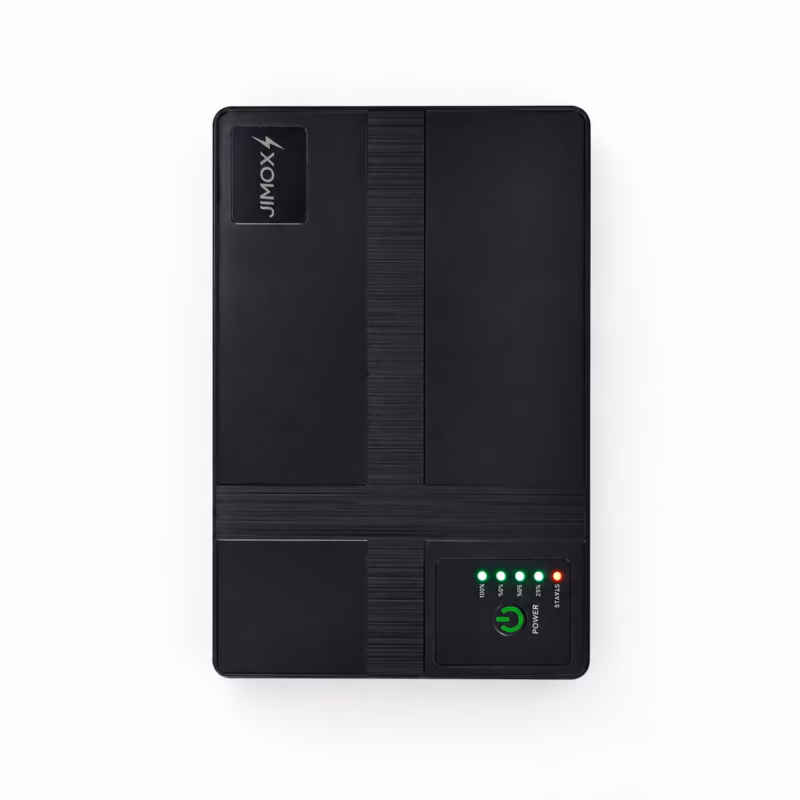 JIMOX JM-01 Multi-Output Mini UPS for Router & ONU (10400mAh, Fast Charging