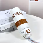 Happy Sunday Branded Stainless Steel Vacuum Thermos Water Bottle 420ML