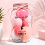 Makeup Beauty Blender Sponge Set in Jar