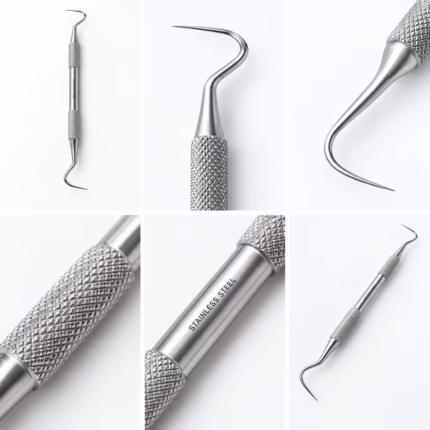 Double-Ended Dental Explorer & Probe – Stainless Steel Teeth Cleaning Tool
