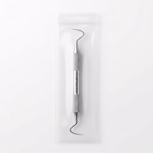 Double-Ended Dental Explorer & Probe – Stainless Steel Teeth Cleaning Tool
