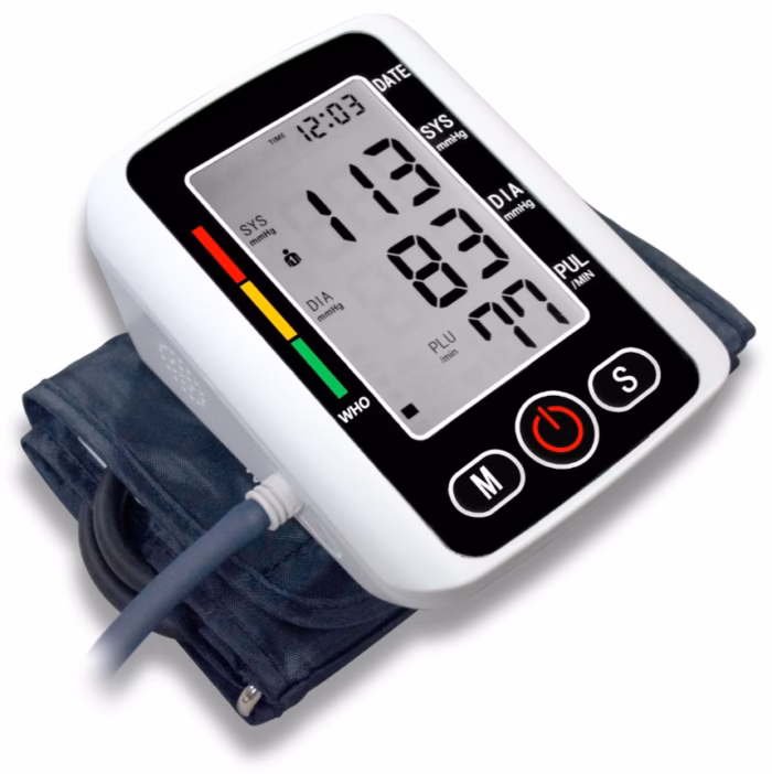 Electronic Blood Pressure Monitor With Voice Function